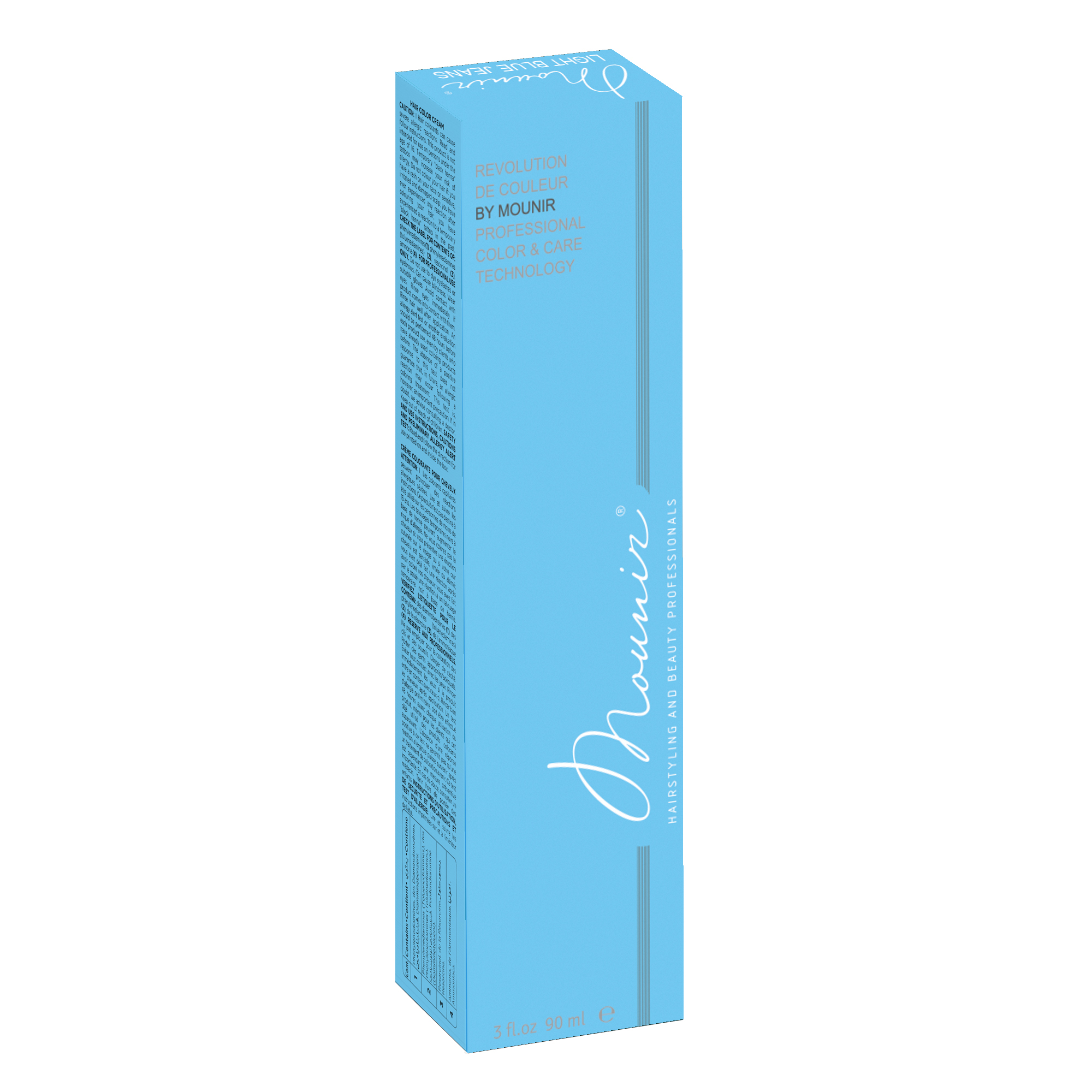 Mounir Direct Hair Color Cream - LIGHT BLUE JEANS Mounir Direct Hair Color Cream - LIGHT BLUE JEANS - 90ml – Bild 1
