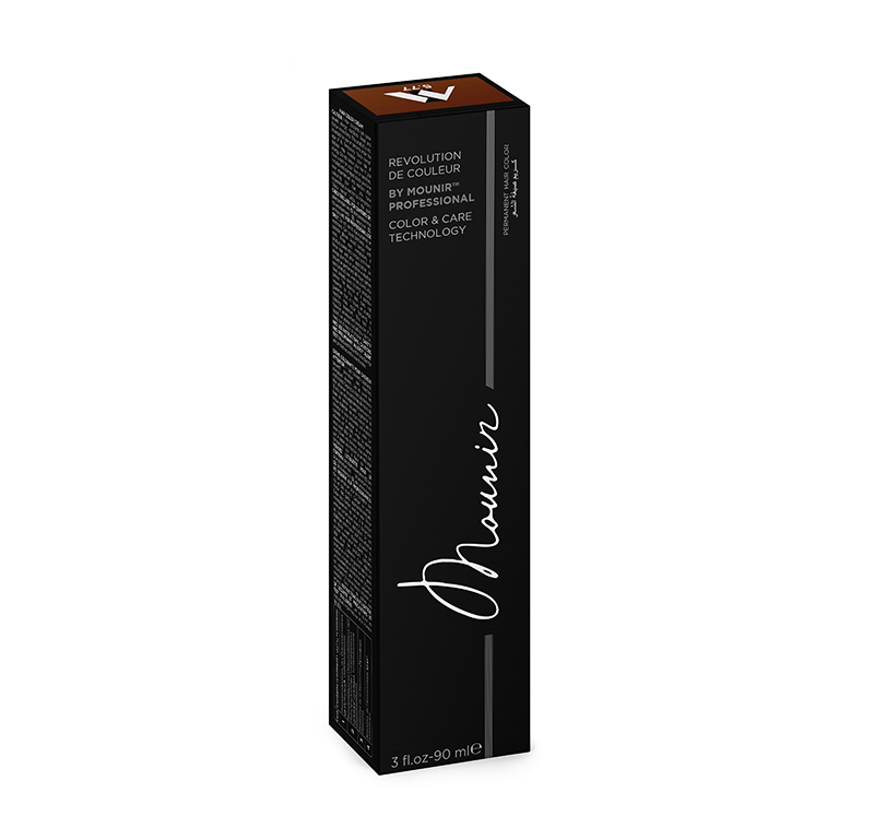 Exclusive Mockups for Branding and Packaging Design Warm Chocolate 5.77 - Mounir Revolution Permanent Hair Color - 90ml – Bild 1